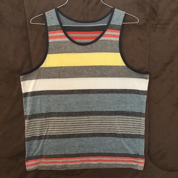 Levi's Other - LEVIS Men’s Striped summer colorful Tank Top L/XL